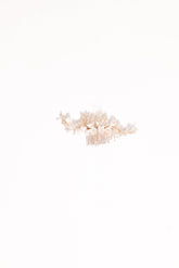 Geraldine Hair Comb - White